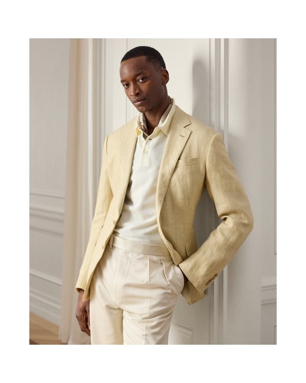 Polo Ralph Lauren Kent Hand-Tailored Linen Suit Jacket