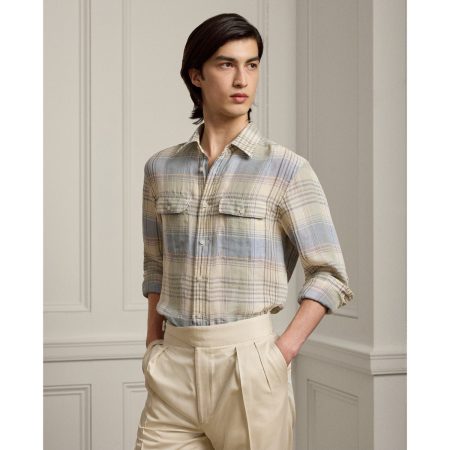 Polo Ralph Lauren Plaid Linen Shirt