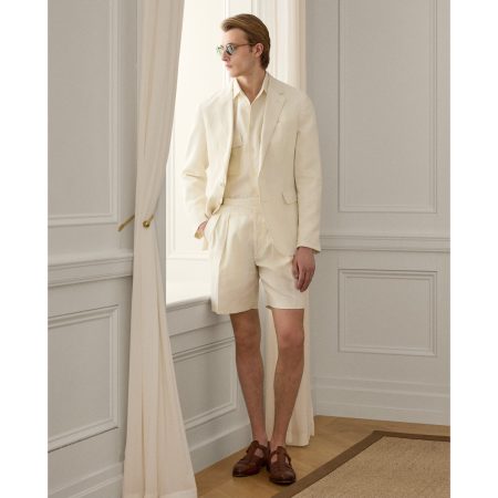 Polo Ralph Lauren Relaxed Fit Hand-Tailored Linen Short