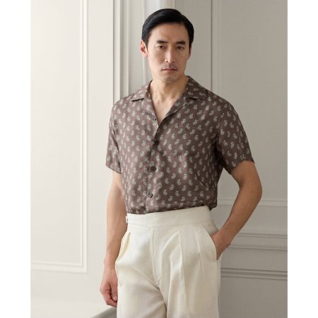 Polo Ralph Lauren Paisley-Print Silk Camp Shirt
