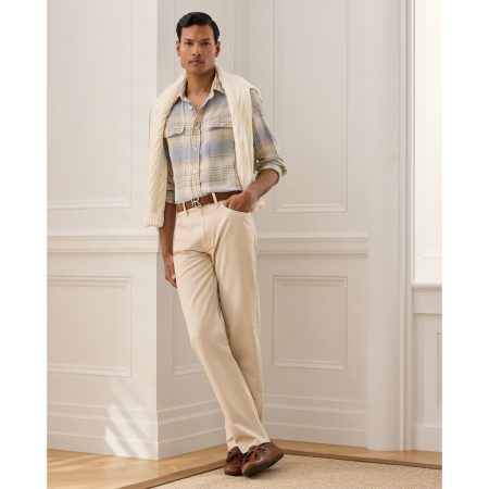 Polo Ralph Lauren Straight Fit Cotton-Linen Jean