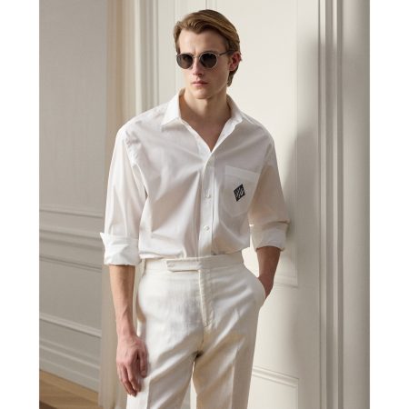 Polo Ralph Lauren Relaxed Fit Monogram Poplin Shirt