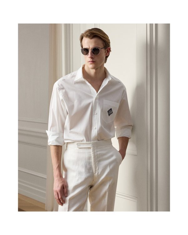 Polo Ralph Lauren Relaxed Fit Monogram Poplin Shirt