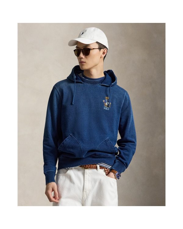 Polo Ralph Lauren Polo Bear Indigo Terry Hoodie