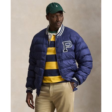Polo Ralph Lauren The Colden Quilted Letter Jacket