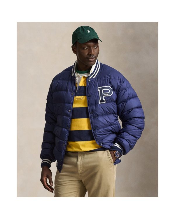 Polo Ralph Lauren The Colden Quilted Letter Jacket