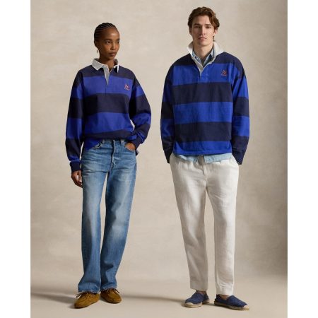 Polo Ralph Lauren Big Fit Striped Jersey Rugby Shirt