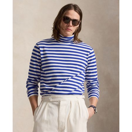 Polo Ralph Lauren Classic Fit Striped Rollneck Pullover