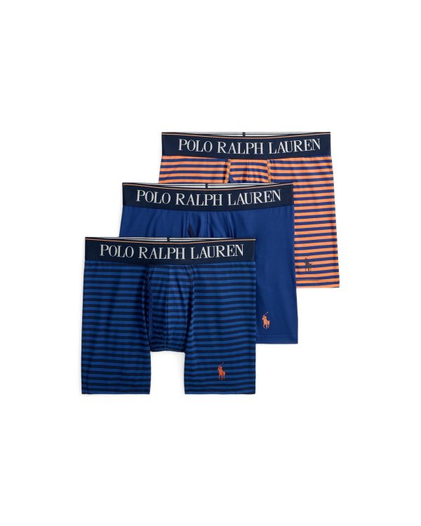 Polo Ralph Lauren 4D-Flex Microfiber Boxer Brief 3-Pack