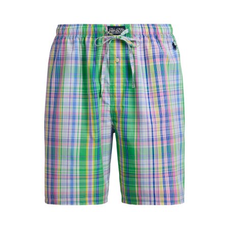 Polo Ralph Lauren Plaid Cotton Sleep Short