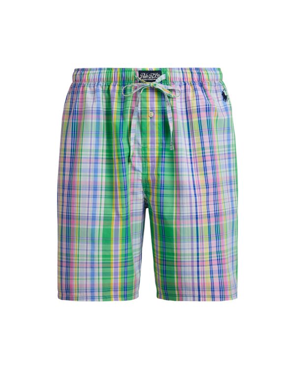 Polo Ralph Lauren Plaid Cotton Sleep Short