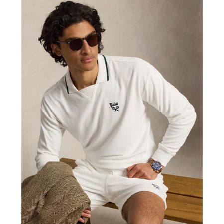 Polo Ralph Lauren Terry Polo-Collar Sweatshirt