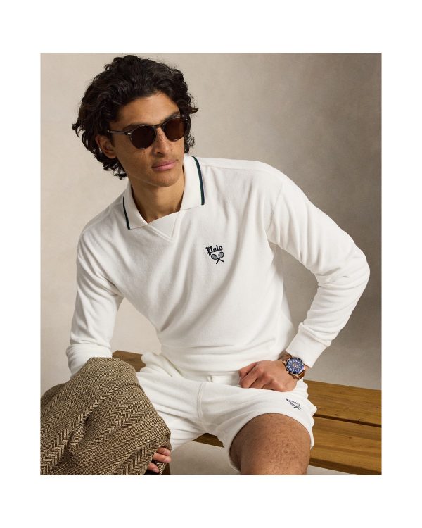 Polo Ralph Lauren Terry Polo-Collar Sweatshirt