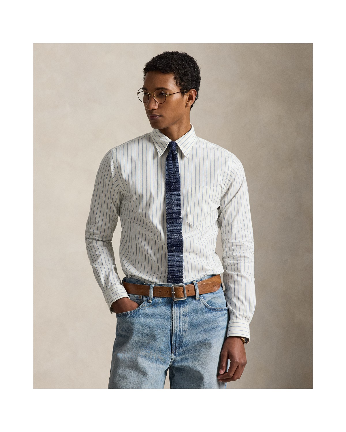 Polo Ralph Lauren Custom Fit Striped Woven Shirt