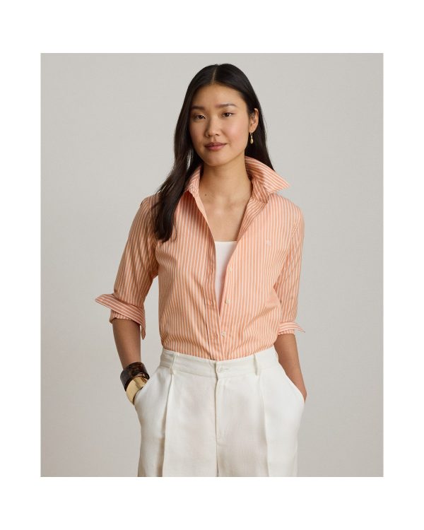 Ralph Lauren Classic Fit Striped End-on-End Shirt