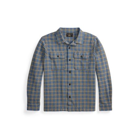 Polo Ralph Lauren Plaid Twill Camp Shirt