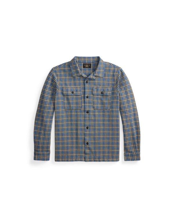 Polo Ralph Lauren Plaid Twill Camp Shirt