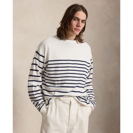 Polo Ralph Lauren Relaxed Fit Striped Jersey Pullover