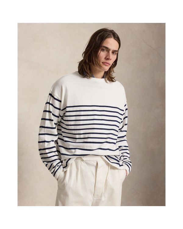 Polo Ralph Lauren Relaxed Fit Striped Jersey Pullover