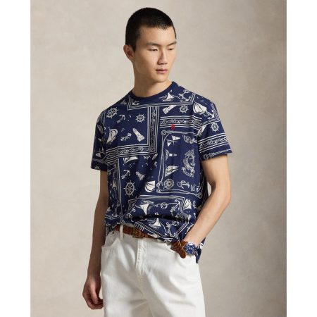 Polo Ralph Lauren Classic Fit Nautical Bandanna T-Shirt