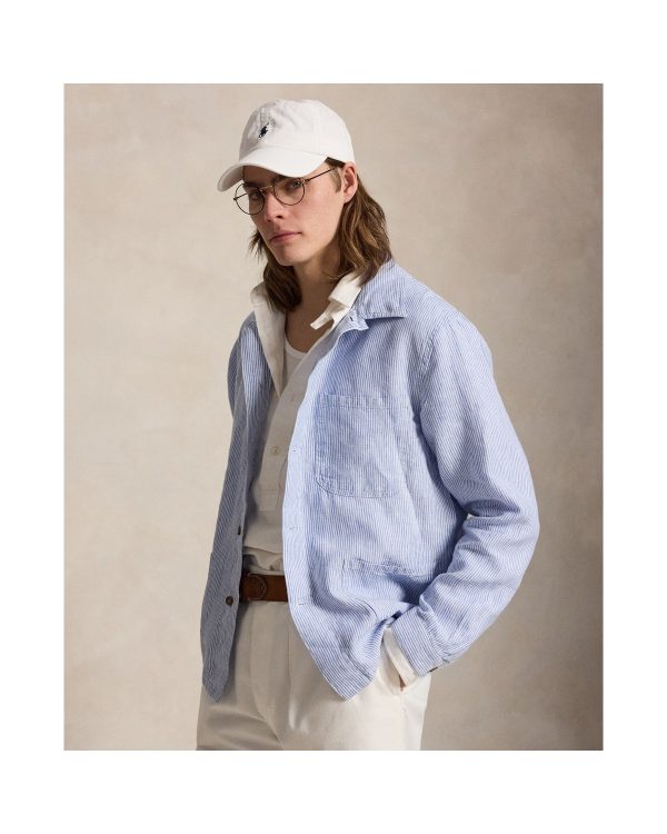 Polo Ralph Lauren Linen Utility Overshirt
