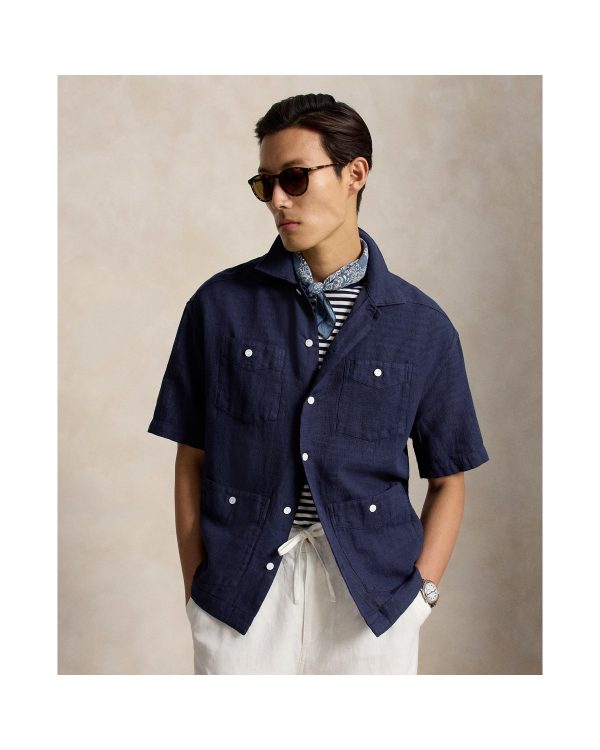 Polo Ralph Lauren Classic Fit Linen Cotton Shirt
