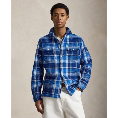 Polo Ralph Lauren Classic Fit Plaid Textured Shirt