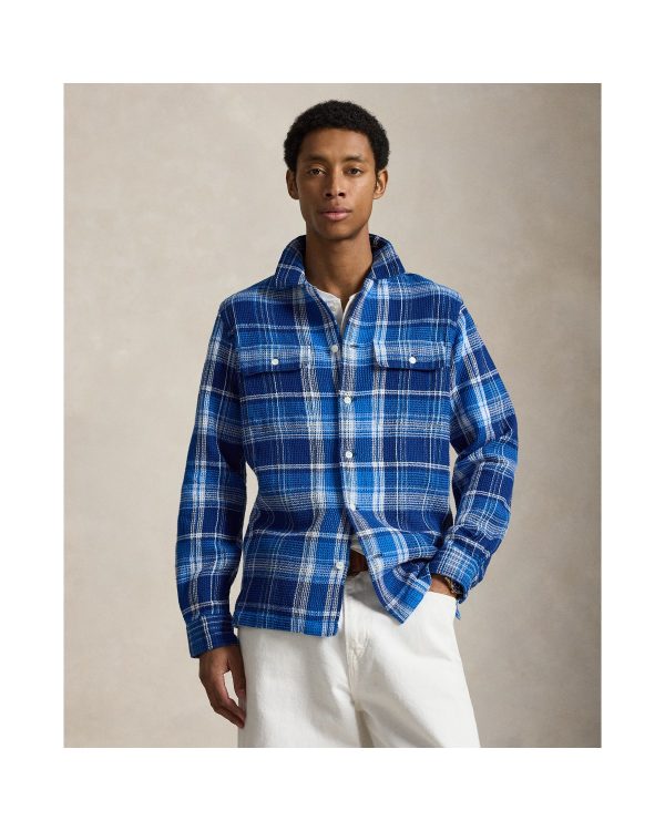 Polo Ralph Lauren Classic Fit Plaid Textured Shirt