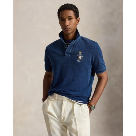 Polo Ralph Lauren Classic Fit Polo Bear Mesh Polo Shirt