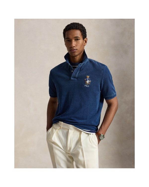 Polo Ralph Lauren Classic Fit Polo Bear Mesh Polo Shirt
