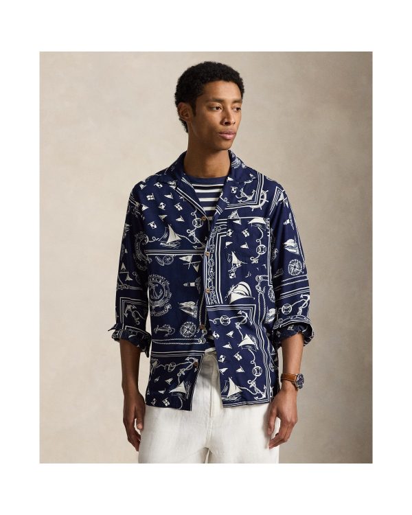 Polo Ralph Lauren Classic Fit Nautical Bandanna Shirt