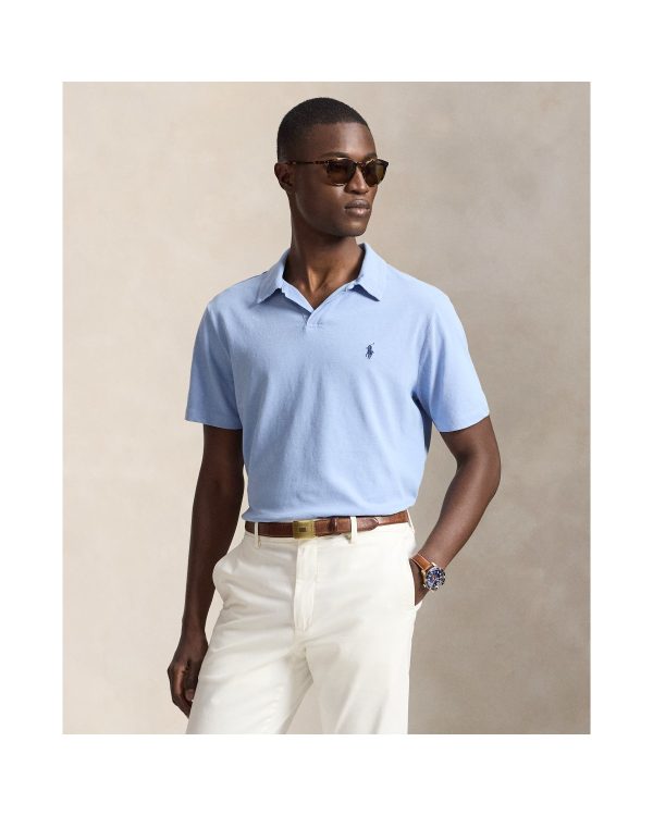 Polo Ralph Lauren Standard Fit Cotton Linen Polo Shirt