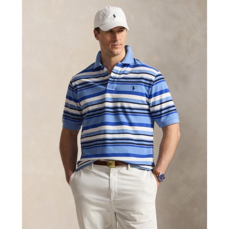 Polo Ralph Lauren Striped Mesh Polo Shirt