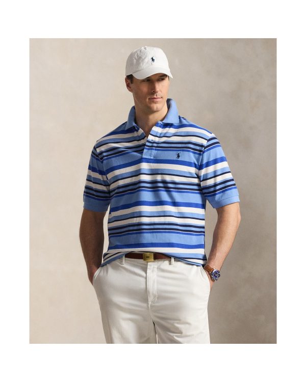 Polo Ralph Lauren Striped Mesh Polo Shirt