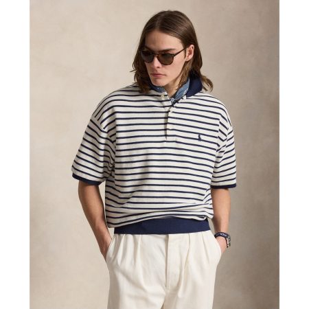 Polo Ralph Lauren Relaxed Fit Striped Textured Polo Shirt