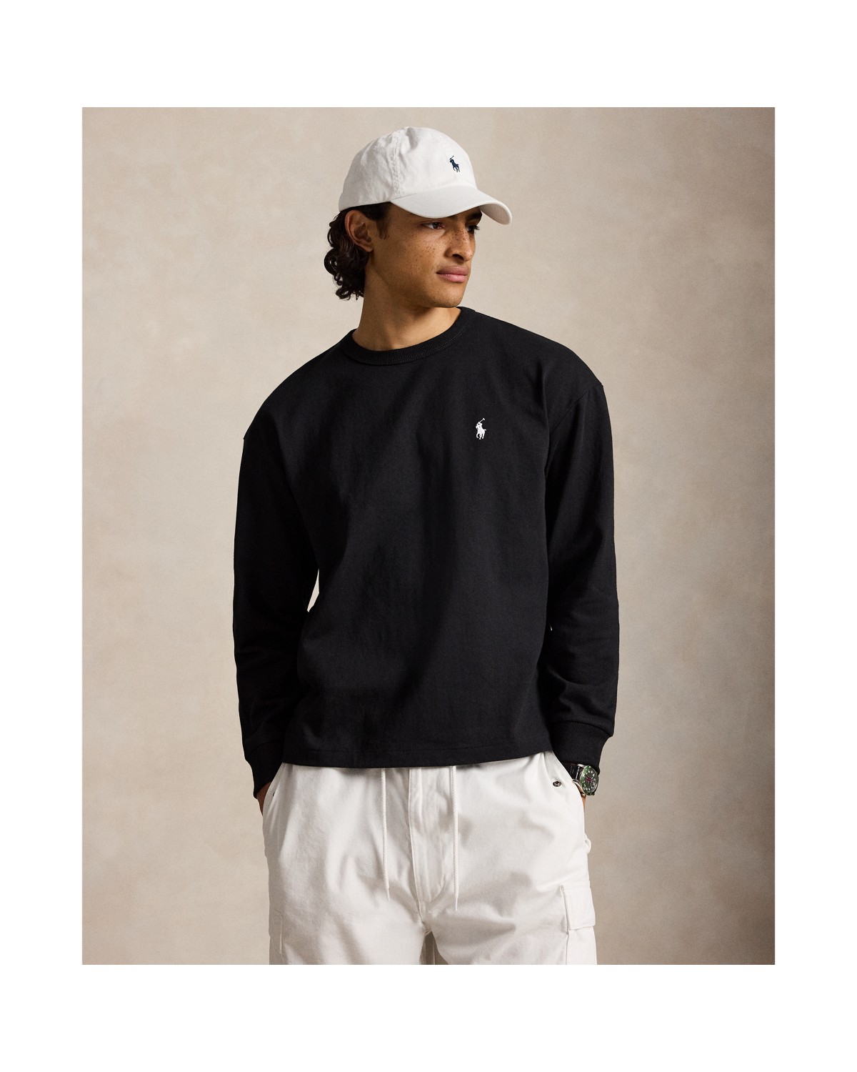 Polo Ralph Lauren Relaxed Fit Jersey Long-Sleeve T-Shirt