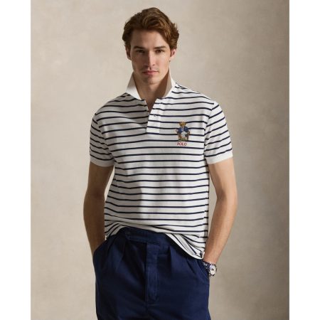 Polo Ralph Lauren Custom Slim Fit Polo Bear Polo Shirt