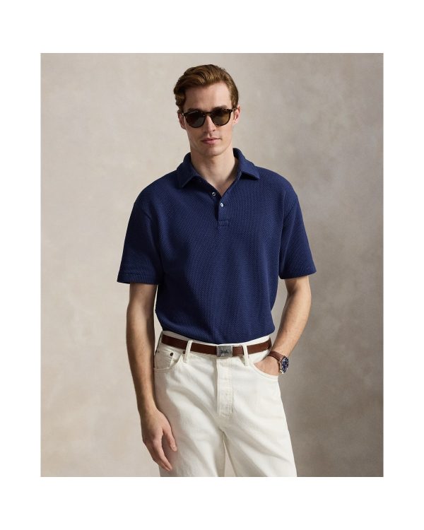 Polo Ralph Lauren Standard Fit Textured Piqué Polo Shirt