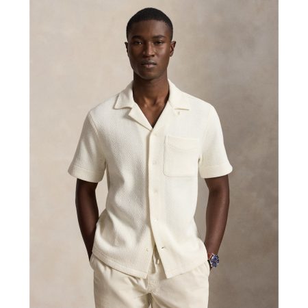 Polo Ralph Lauren Herringbone Jersey Camp Shirt
