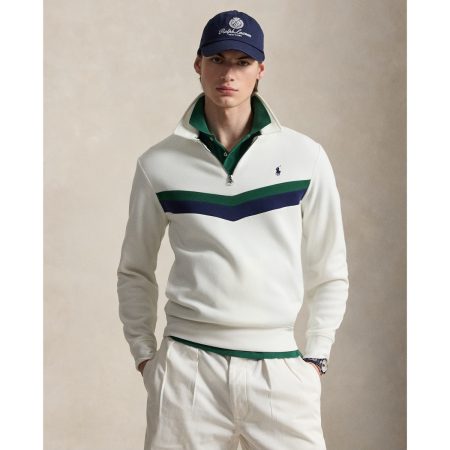 Polo Ralph Lauren Double-Knit Quarter-Zip Sweatshirt