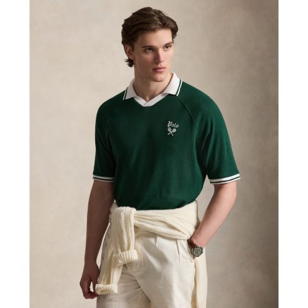 Polo Ralph Lauren Relaxed Fit Pointelle Jersey Polo Shirt