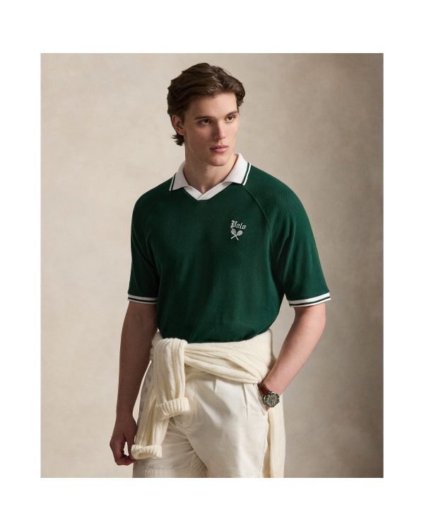 Polo Ralph Lauren Relaxed Fit Pointelle Jersey Polo Shirt