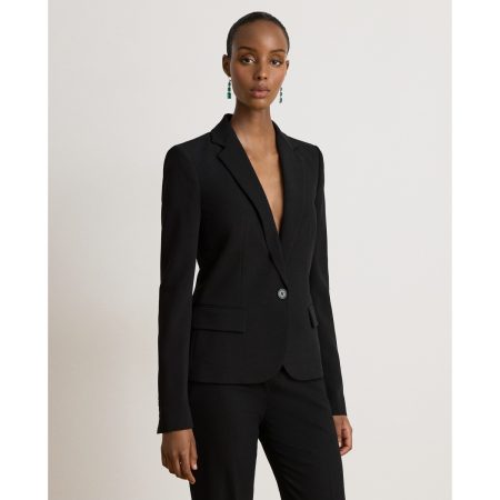 Ralph Lauren Stretch Crepe Blazer