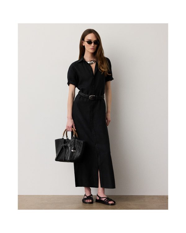 Ralph Lauren Carol Linen Day Dress