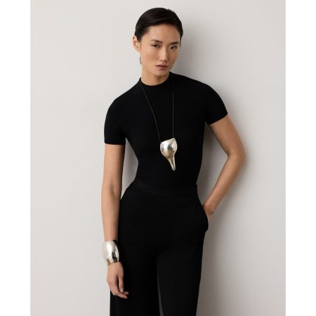 Ralph Lauren Stretch Short-Sleeve Sweater