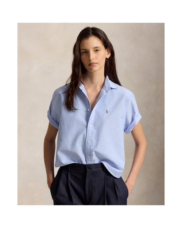 Ralph Lauren Cotton Oxford Short-Sleeve Shirt
