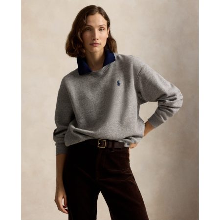 Ralph Lauren Polo Collar Fleece Crewneck