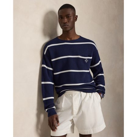 Polo Ralph Lauren Relaxed Fit Mesh-Knit Cotton Sweater