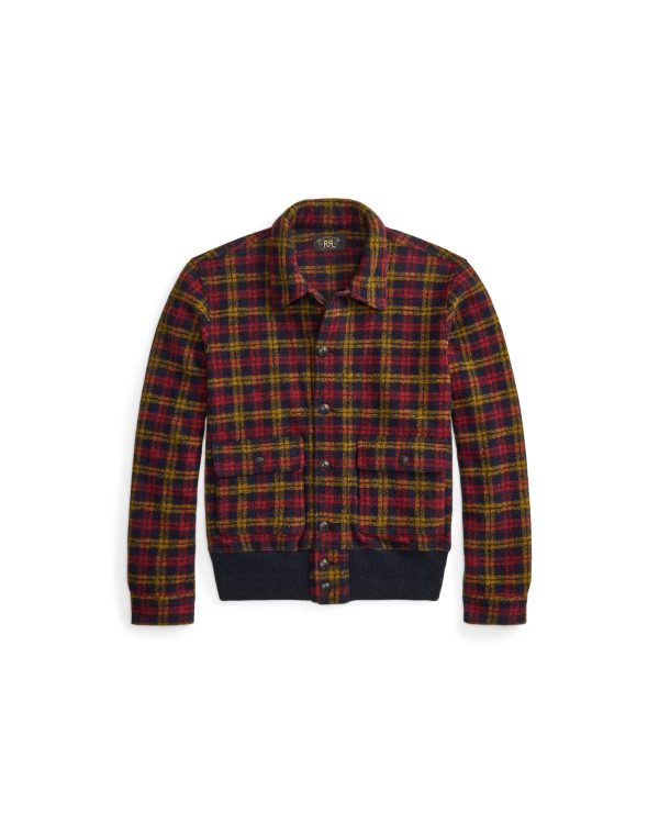 Polo Ralph Lauren Wool Blend Flight Jacket