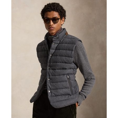 Polo Ralph Lauren The Stanwood Wool-Blend Down Vest